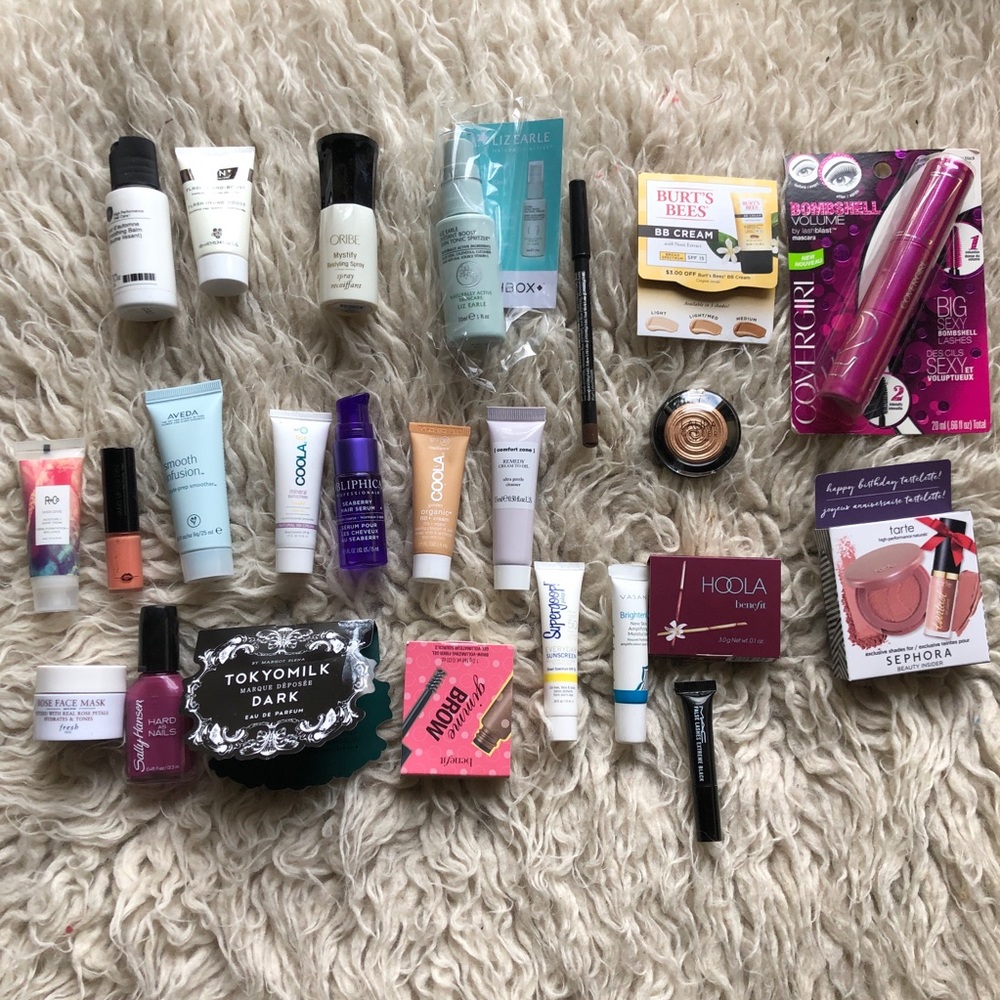 Make up skin care trial size and samples 20 plus